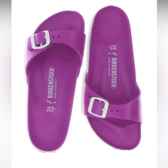 Birkenstock Shoes - Madrid Big Buckle EVA Waterproof Slide Sandal size 41